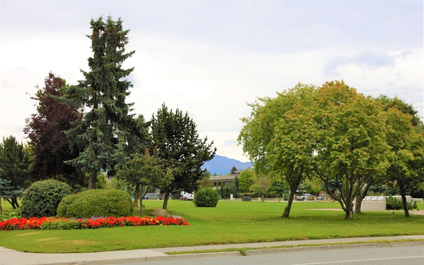 Centennial Rose Garden at Delaney Park Strip