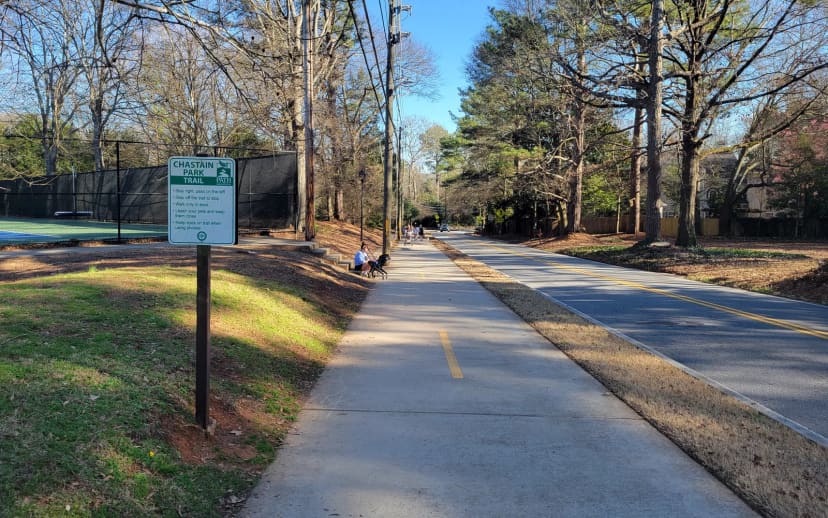 Chastain Memorial Park in Atlanta