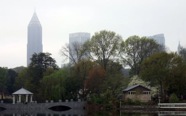 Piedmont Park Dog Parks at Piedmont Park