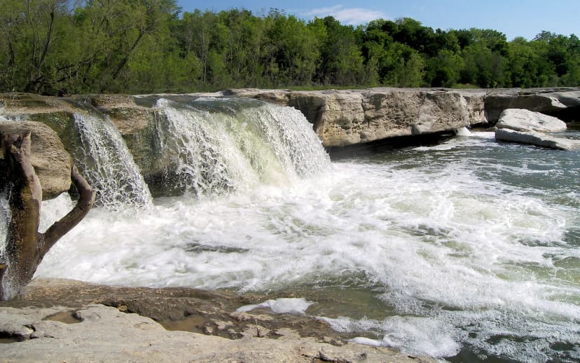 Lower Falls at McKinney Falls State Park