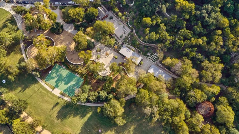 Pease District Park in Austin