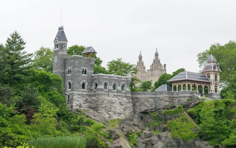 Belvedere Castle, Shakespeare Garden & Turtle Pond in Central Park