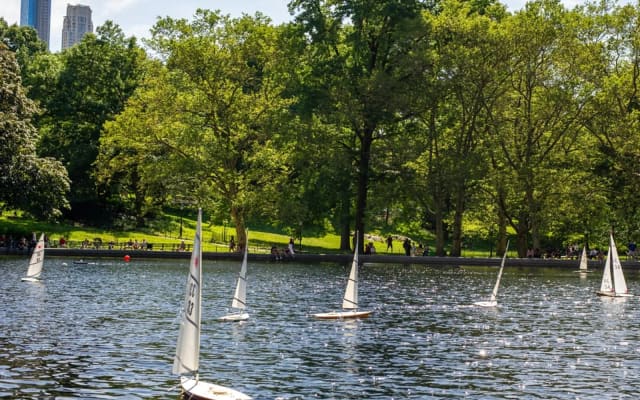 Conservatory Water & Alice in Wonderland in Central Park