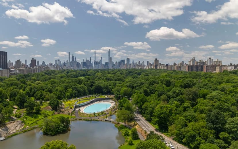 Davis Center at the Harlem Meer in Central Park