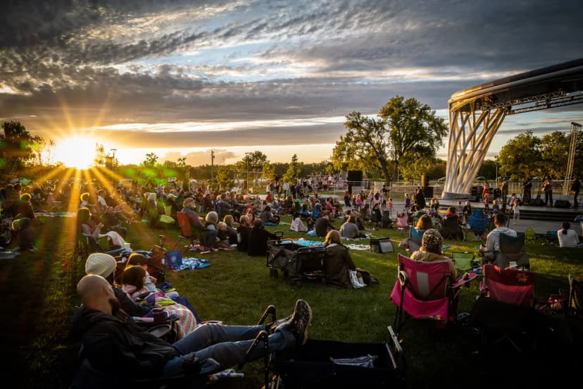 Lauridsen Amphitheater at Water Works Park