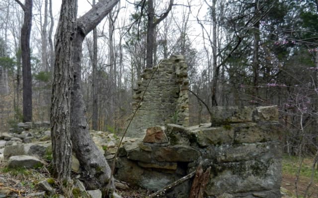 Robinson Rockhouse Ruins at Reedy Creek Park and Nature Center