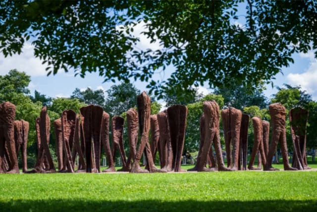 Agora Sculptures at Grant Park