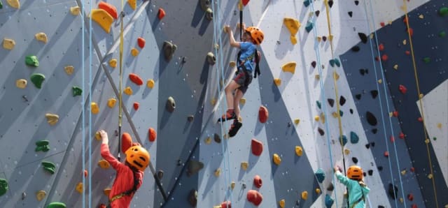 Maggie Daley Climbing Wall at Maggie Daley Park