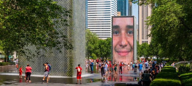 Crown Fountain at Millennium Park