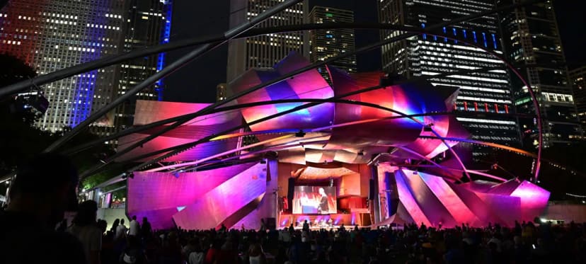 Great Lawn at Pritzker Pavilion at Millennium Park