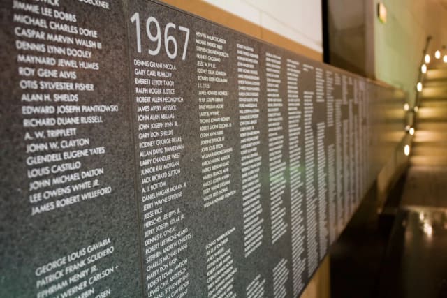 Vietnam Veterans Memorial Plaza at Chicago Riverwalk