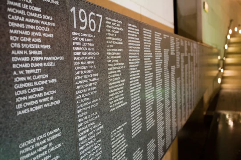 Vietnam Veterans Memorial Plaza at Chicago Riverwalk