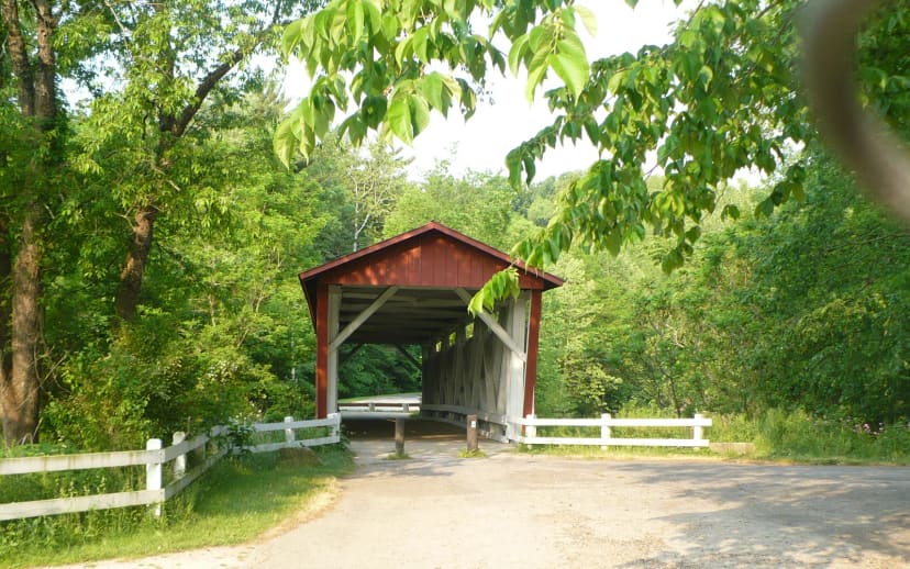 Everett Covered Bridge at Cuyahoga Valley National Park