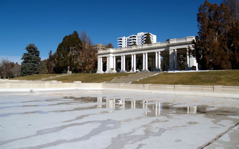 Eighth Avenue entrance at Cheesman Park