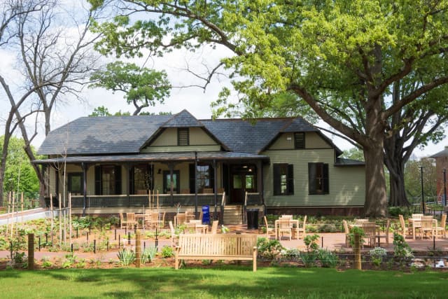 House of Many Porches market and patio