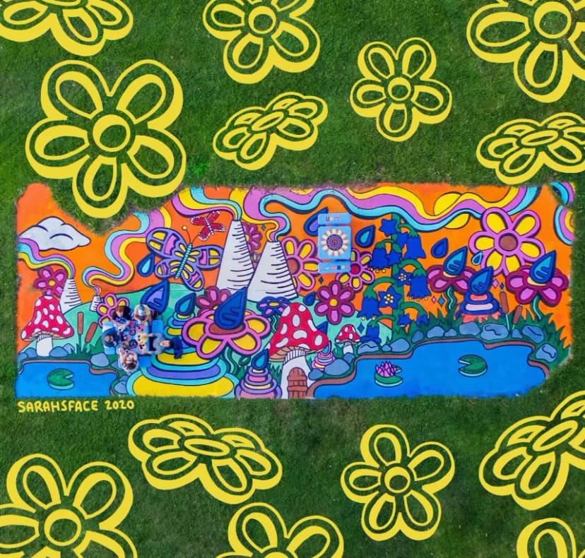 Nature Fantasy mural