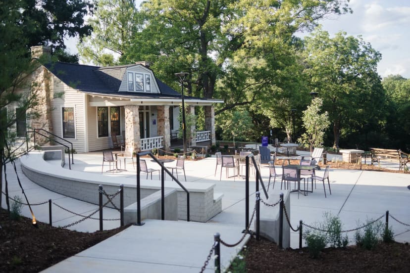 Outdoor Classroom beside the Stone Houses