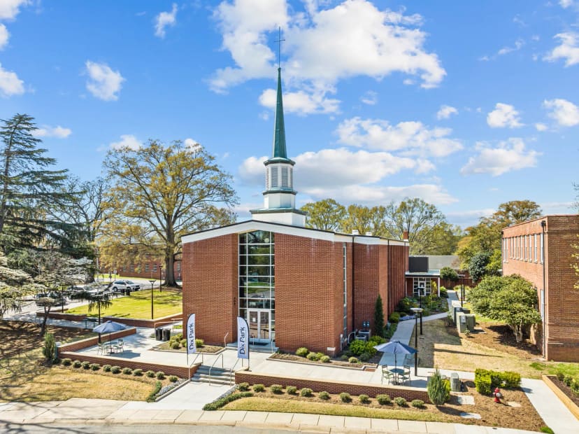Exterior of The Chapel at Dix Park