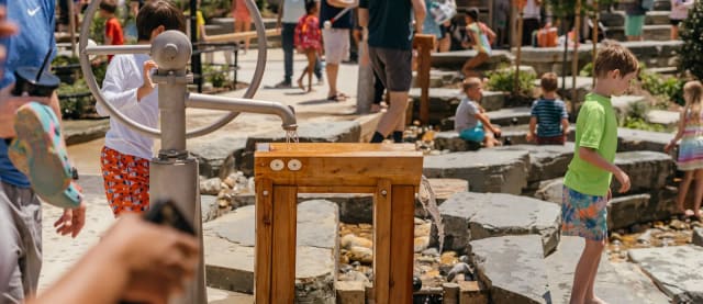 Watermill Mountain at Gipson Play Plaza