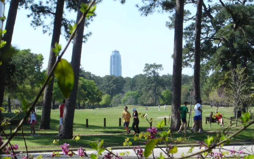 Memorial Park in Houston