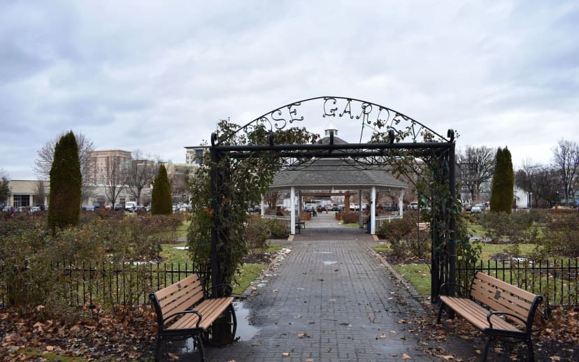 Julia Davis Rose Garden at Julia Davis Park