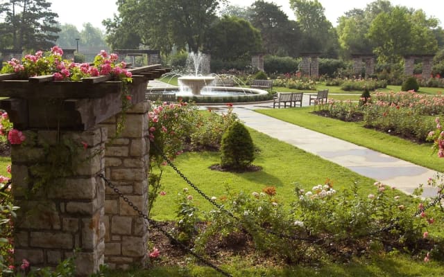 Laura Conyers Smith Municipal Rose Garden at Jacob L. Loose Park