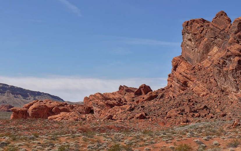Mouse's Tank Trail at Valley of Fire State Park