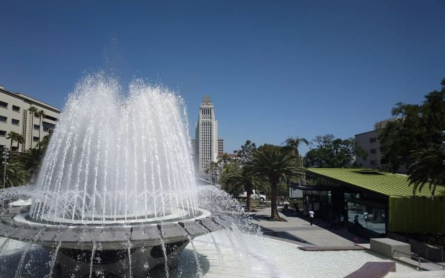 Arthur J. Will Memorial Fountain & Splash Pad at Gloria Molina Grand Park