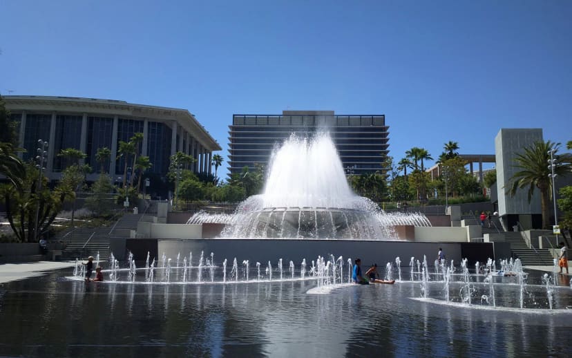 Broadway Steps & Accessible Route at Gloria Molina Grand Park