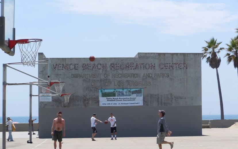 Venice Handball & Pickleball Courts at Venice Beach & Ocean Front Walk
