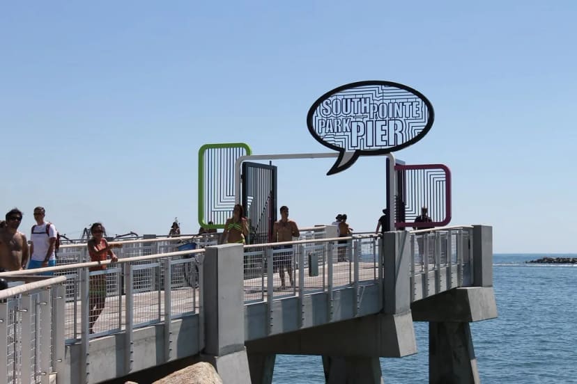 South Pointe Pier at South Pointe Park