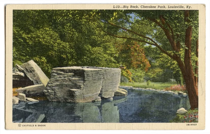 Big Rock at Cherokee Park
