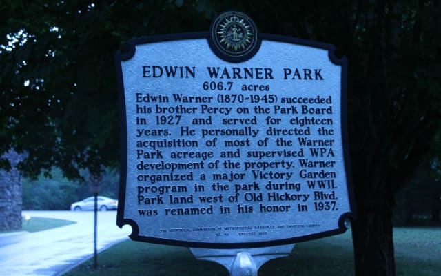 Percy Warner Allée at Warner Parks