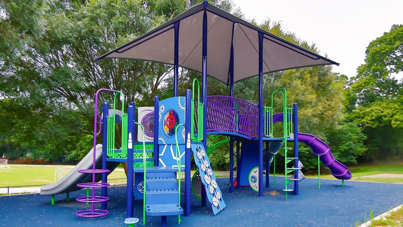 Playground at Davie Street Park