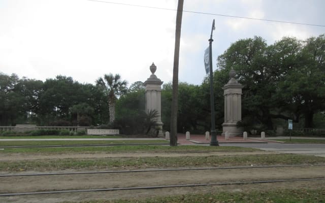 Audubon Riverview playground at Audubon Park