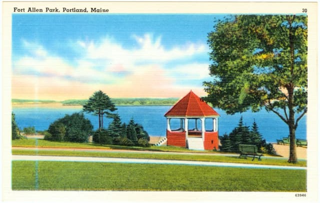 Fort Allen Park at Eastern Promenade
