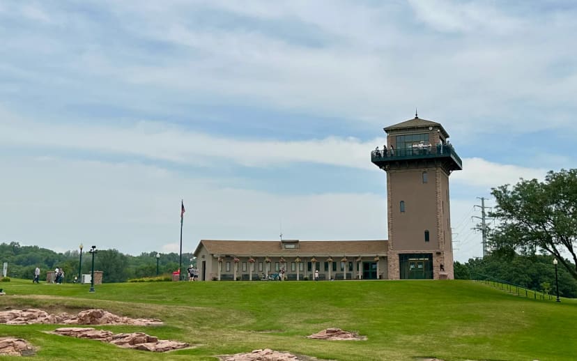 Falls Park Viewing Tower at Falls Park