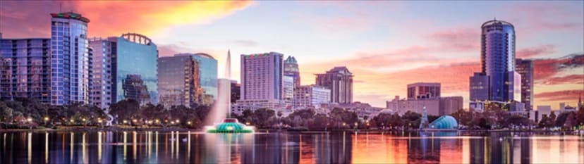 Lake Eola Park in Central Florida