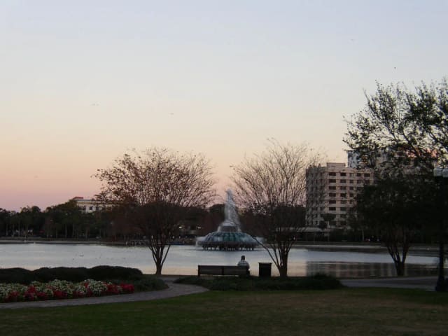 Lake Eola playground at Lake Eola Park