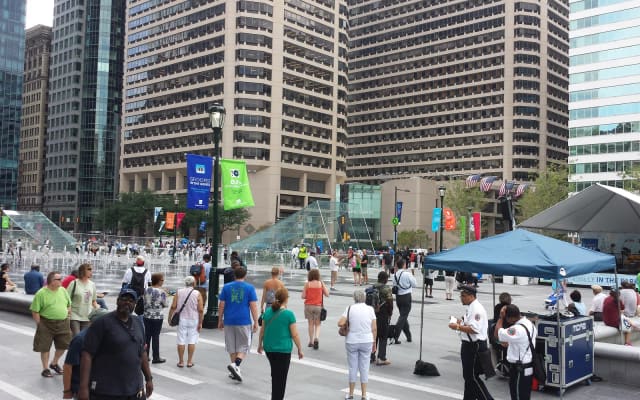 Dilworth Park Transit Entrances at Dilworth Park