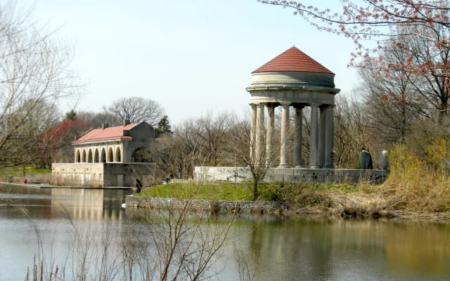 Olmsted Overlook and Gazebo at FDR Park