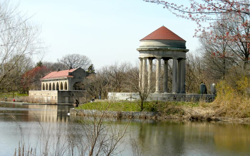 Olmsted Overlook and Gazebo at FDR Park