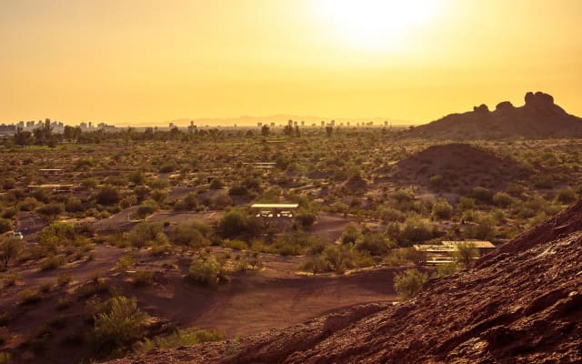 Hole-in-the-Rock Trail at Papago Park