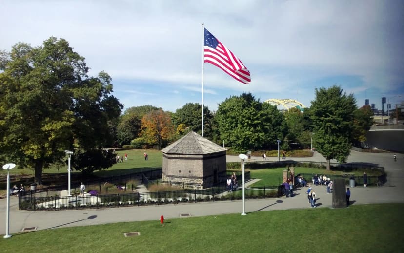 Fort Pitt Block House at Point State Park