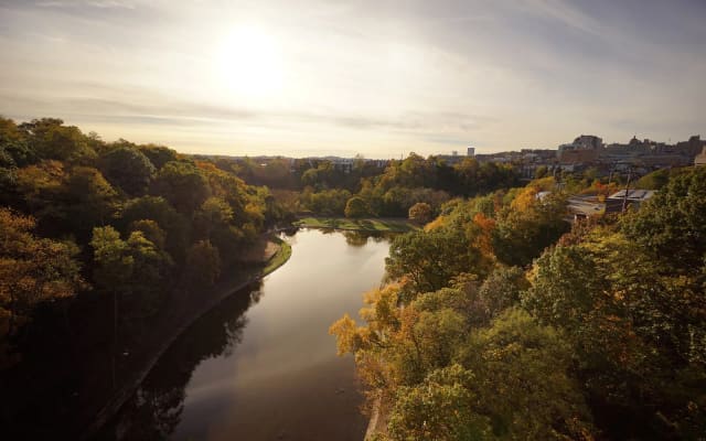 Panther Hollow Lake at Schenley Park