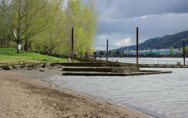 Cathedral Park Boat Ramp and Dock at Cathedral Park