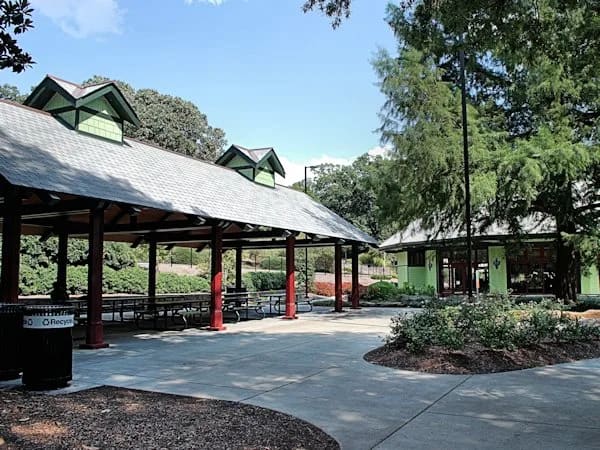 Pullen Park Carousel Pavilion beside the historic ride