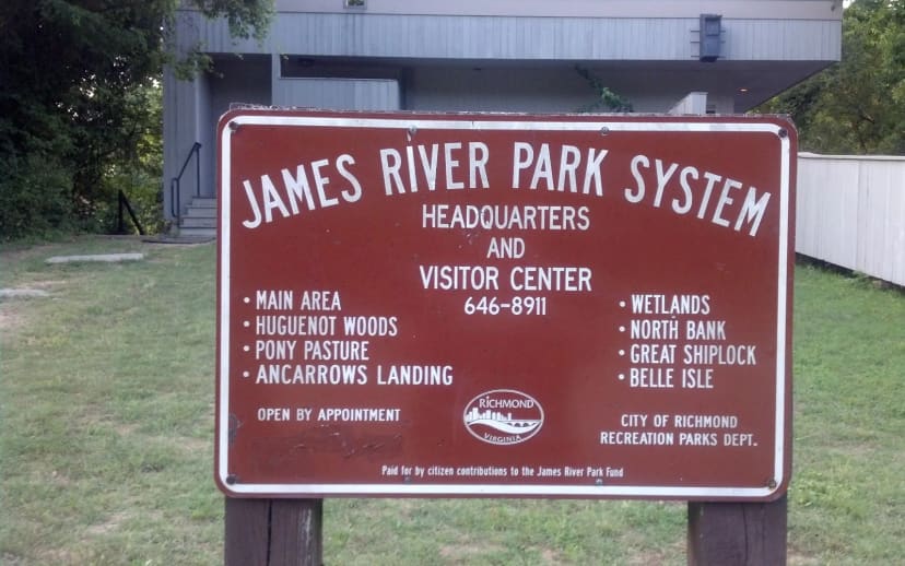 Richmond Floodwall Walk at James River Park System