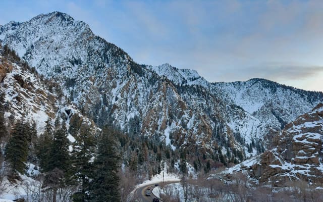 Lake Blanche Trailhead at Big Cottonwood Canyon