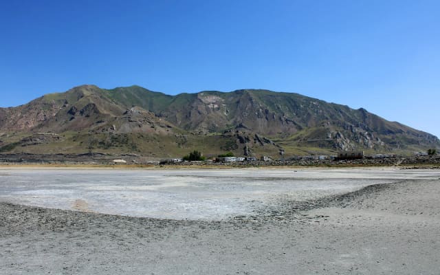 Public Boat Ramp at Great Salt Lake State Park